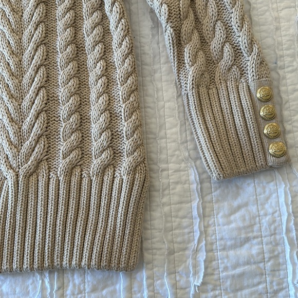 Holland Cooper Cable Knit Sweater M - Picture 4 of 8
